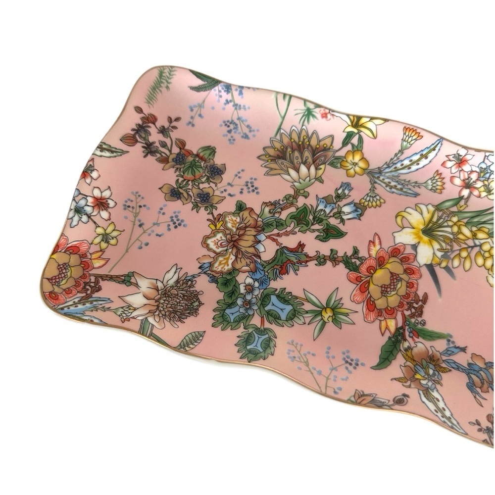 Park Chateau Fine Floral Pink Decorative Porcelain Set - Picture 8 of 10